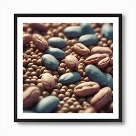 Legumes As A Logo Haze Ultra Detailed Film Photography Light Leaks Larry Bud Melman Trending O (5) Art Print