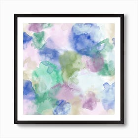 Watercolor Pattern Art Print