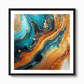 Abstract Painting 282 Art Print