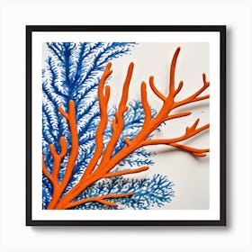 Coral Branch Art Print