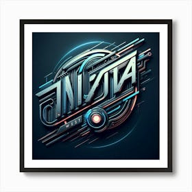 Ninja Art Print