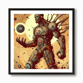 Ancient Creation 22 1 Art Print