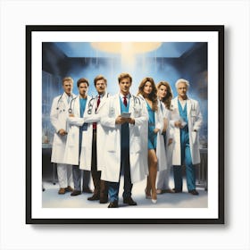 Doctors Art Print