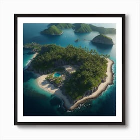 Island In The Sky Art Print