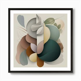 Abstract Painting Soft Pastel Art Print