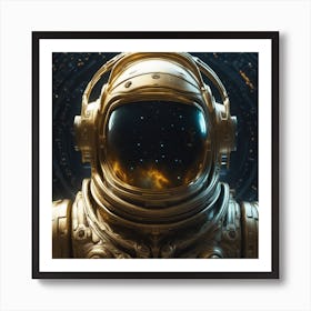 Astronaut In Space 1 Art Print