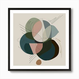 Abstract Painting Wall Art Deco 1 Art Print