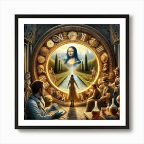 Clock Of The World Art Print