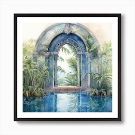 Gate To The Garden Art Print