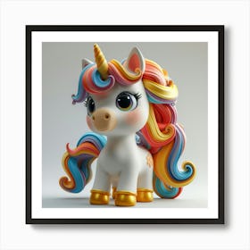 Unicorn 99 Art Print