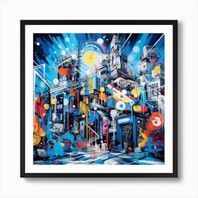 Cityscape 7 Art Print