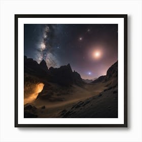 Milky Way 4 Art Print