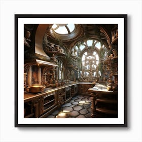 Fantasy Kitchen Art Print