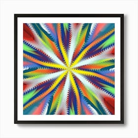 Whirling Geometry_#10 Art Print