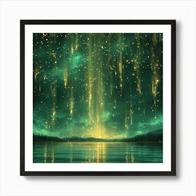 Starry Night Sky Art Print