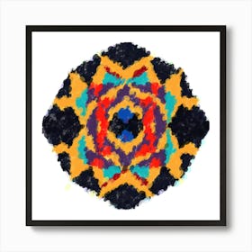 Echoes of Infinity Mandala Art Print