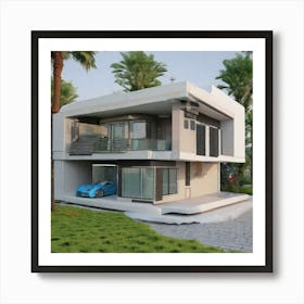 Modern House Design 1 Poster