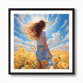 Dandelions Art Print