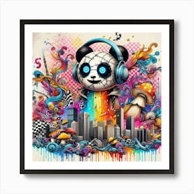 Panda 6 Art Print