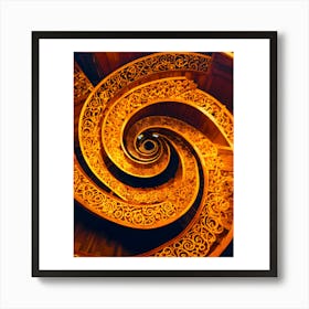 Spiral Staircase 2 Art Print