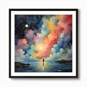 Starry Night 1 Art Print