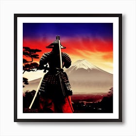 Samurai 1 Art Print