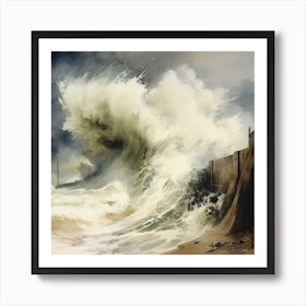 Wave 6 Art Print