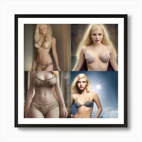 Young Blonde Art Print
