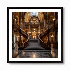 Budapest City Hall Art Print