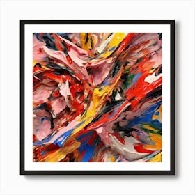 Abstract Painting 1 Art Print