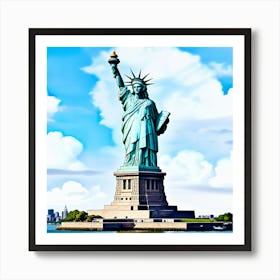 Statue Of Liberty 5 Art Print