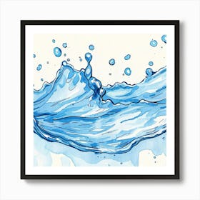 Close Fresh Water Art Print