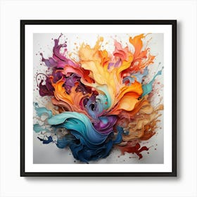 Abstract Abstract Painting Art Print