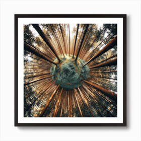 Tree In The Forest 1 Art Print