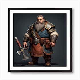 Viking Warrior 2 Art Print