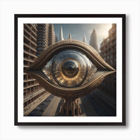 Eye Of The City 2 Art Print