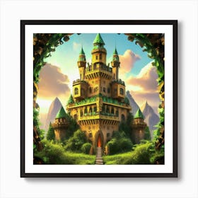 The castle in seicle 15 9 Art Print