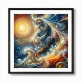 Abstract Painting 118 Art Print