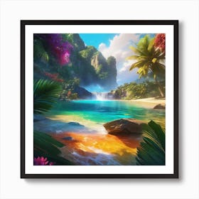 Tropical Paradise 20 Art Print