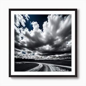 Cloudy Sky 18 Art Print