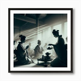 Asian Tea Ceremony 1 Art Print