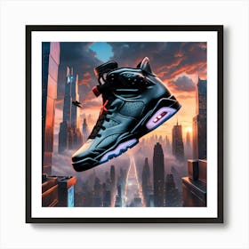 Air Jordan 6 Retro Art Print