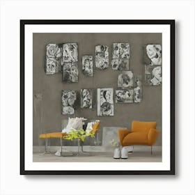 Portraits On The Wall Art Print