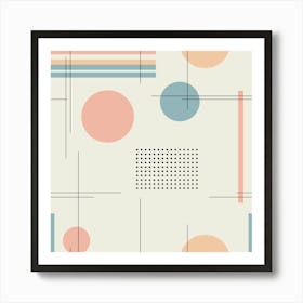 Abstract Composition 1 Bauhaus Art Print