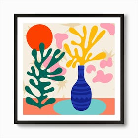 Vase Of Flowers Art Print