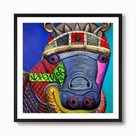 Hippo 1 Art Print