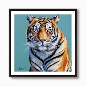 Animals Wall Art : Tiger Art Print