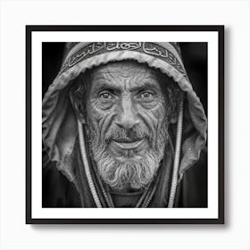 Portrait Of An Old Man 1 Art Print