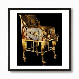 Egyptian Throne 4 Art Print