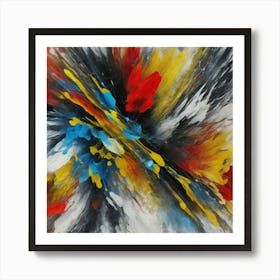 Abstract painting art 20 Art Print